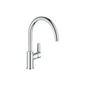 Grohe Bauedge Tek Kumandalı Eviye Bataryası 31367001 - 1