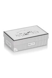 Porselen Kedi Desenli 2 Kişilik Kahve Fincan Takımı 90 Ml Beyaz - 4