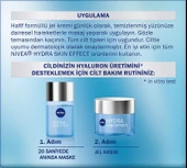 NIVEA Hydra Skin Effect Nemlendirici Jel Krem 50ml, Saf Hyaluron, 72 Saat Yüz Nemlendirme - 4