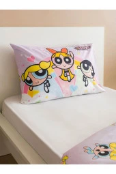 LCW HOME Powerpuff Girls Baskılı Tek Kişilik Nevresim Seti 160 X 220 Lila - 3