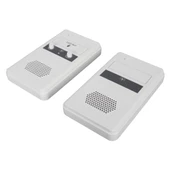 Powermaster İntercom Çift Yönlü Gişe Mikrofon Seti 200 Metre Menzilli Vezne Hastahane Otel Mağaza Okul Mikforonu - 2