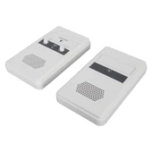 Powermaster İntercom Çift Yönlü Gişe Mikrofon Seti 200 Metre Menzilli Vezne Hastahane Otel Mağaza Okul Mikforonu - 5