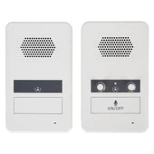 Powermaster İntercom Çift Yönlü Gişe Mikrofon Seti 200 Metre Menzilli Vezne Hastahane Otel Mağaza Okul Mikforonu - 4