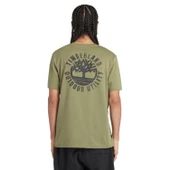 Timberland Back Logo Graphic Erkek Tişört  TB0A5V7KCR31 - 4