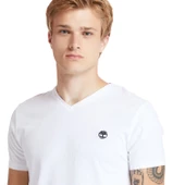 Timberland V Neck Short Sleeve Tee Erkek T-Shirt TB0A2BPT1001 - 3