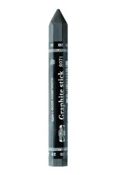 Jumbo Graphite Stick 2B 1 Adet Agaçsız Kalın Grafit Füzen Kömür Kalem Karakalem - 1