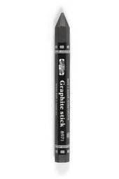 Jumbo Graphite Stick 6B 1 Adet Agaçsız Kalın Grafit Füzen Kömür Kalem Karakalem - 1