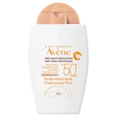 Avene Fluide Mineral Teintee Spf 50+ 40 Ml Aşırı Hassas Ciltler İçin Yüksek Korumalı Renkli Güneş Kr - 1