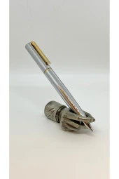 SILVER PRESTIGE ROLLER KALEM GOLD CLIPS - 1
