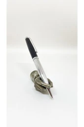 Blackline Chrome Lake Tükenmez Kalem Silver Black thumbnail 1