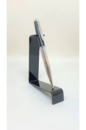 Blackline Chrome Lake Tükenmez Kalem Silver Black thumbnail 2