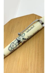 Dd2083 Tükenmez Kalem Yellow White thumbnail 2