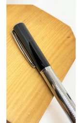 Dd2074 Tükenmez Kalem Black Silver thumbnail 4