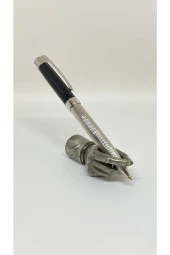 Dd2095 Tükenmez Kalem Black Silver thumbnail 1