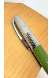 Fet Green Krom Tükenmez Kalem Silver Green thumbnail 3