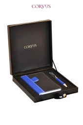CV 32 B 2 Lİ KALEM DEFTER SETİ SİYAH MAVİ - 1