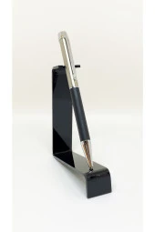 Dd2082 Tükenmez Kalem Silver Black thumbnail 4