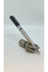 SILVER BLACK TÜKENMEZ KALEM SILVER thumbnail 1