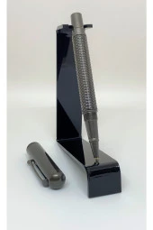 Mat Black Striped Roller Kalem Silver Dark thumbnail 2