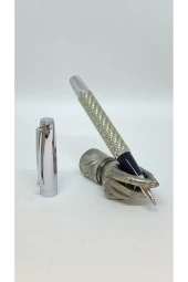 SİLVER GOLD ROLLER KALEM SİYAH - 1