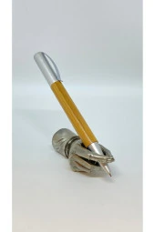 WOODEN STYLE ROLLER KALEM AHŞAP thumbnail 3