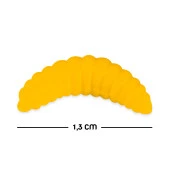 Silikon Kurt Sahte Balık Yemi - Kokulu - L Maggot - Turuncu - Power Bait (9956) thumbnail 2