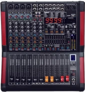 ODO MD-8M299-5 8 KANALLI ÇİFT EFEKTLİ  2x500 WATT ANFİLİ POWER MİKSER - 1