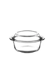 Paşabahçe Borcam 59023 Yuvarlak Cam Kapaklı Tencere 1450cc thumbnail 2