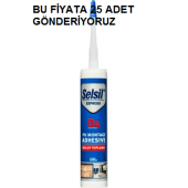 25 ADET SELSİL,D4,POLİ ÜRETAN SIVI ÇİVİ , ŞEFFAF 300 ML,, NS68 - 1