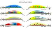 Sea Horse Squid Wobbler 100 Mm 26 Gr Pure Lemon# - 2