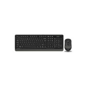 A4 Tech Fg1010  Q klavye-mouse Set,siyah-gri - 1
