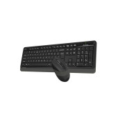A4 Tech Fg1010  Q klavye-mouse Set,siyah-gri - 2
