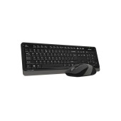 A4 Tech Fg1010  Q klavye-mouse Set,siyah-gri - 3