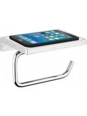 Tema Raf Krom Tuvalet Kağıtlık Kapaksız 74123 - 1