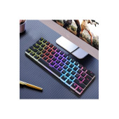 valkyrie Valkyrie Blue Switch Mekanik Oyuncu Klavye - 61key Full Rgb Pudding Keycap Mavi Tuş Hxsj L7 - 4