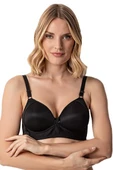 Miss Perry Telsiz Desteksiz Bayan Balensiz Kaplı Rahat Sütyen - 2