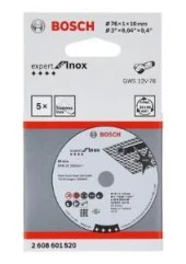 Bosch Krom Kesme Diski 76x1mm 5li Paket - 2