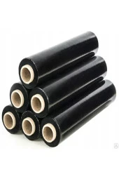 Siyah Palet Streç 23 Micron 300 Metre 6 Adet 1.Kalite - 1