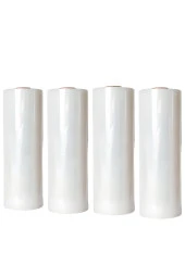 Palet Streç Film 17 Micron 25 cm x 300 m Şeffaf 4'Adet - 1