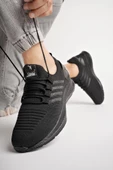 Muggo Couto Garantili Günlük Ortopedik Bağcıklı Çizgili Erkek Sneaker Spor Ayakkabı - 10