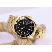 Gold Renk Metal Kadın Kol Saati - 2