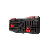 Everest Usb Siyah Kırmızı Tuşlu Türkçe Multimedia Kablolu Klavye + Mouse Set Km-6825 - 6