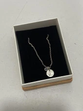 L Motifli 925 Ayar Gümüş Kolye 2,75 Gram - 7