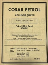 Manisa 1987 Meslek Reklam İlanı Efemera S-3 thumbnail 2