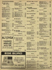 Manisa 1987 Meslek Reklam İlanı Efemera S-21 - 2