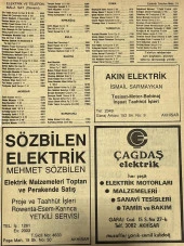 Manisa 1987 Meslek Reklam İlanı Efemera S-31 - 1