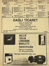Manisa 1987 Meslek Reklam İlanı Efemera S-31 - 2