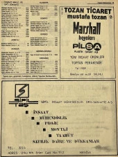 Manisa 1987 Meslek Reklam İlanı Efemera S-49 thumbnail 1