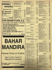 Manisa 1987 Meslek Reklam İlanı Efemera S-65 - 2