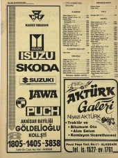 Manisa 1987 Meslek Reklam İlanı Efemera S-83 - 2